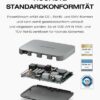 EcoFlow PowerStream Balkonkraftwerk, 0% VAT WLAN netzgekoppelter Mikrowechselrichter 800W, 4kWh Delta PRO 3 tragbare Powerstation, Energieverbrauchssteuerung, APP Steuerung – Bild 5