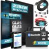 SUNNIVA® Balkonkraftwerk FULL ALL BLACK BIFACIAL 2392W/800W Solaranlage mit 800W TSUN Micro Wechselrichter Wifi Bluetooth, upgradebar drosselbar, 4x460W Bifaziale Solarmodule, 5m Kabel, PV – Bild 2