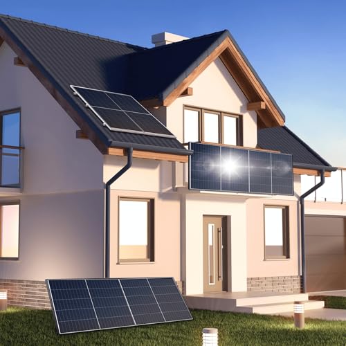 SUNNIVA 1840W Balkonkraftwerk 800W komplett Steckdose - Astro Energy 800W Wechselrichter - PV Solaranlage Komplettset - 4x 460W Solarmodule - inkl. 5m Kabel - Bluetooth WIFI – Bild 8