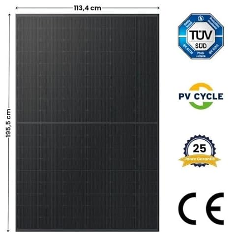 Kleines Kraftwerk 1000W Balkonkraftwerk ohne Halterung | Balkonkraftwerk 800W komplett Steckdose | 800W Wechselrichter | Solaranlage Komplettset | 500W bifaziale Solarmodule & Zubehör, Kabel – Bild 5