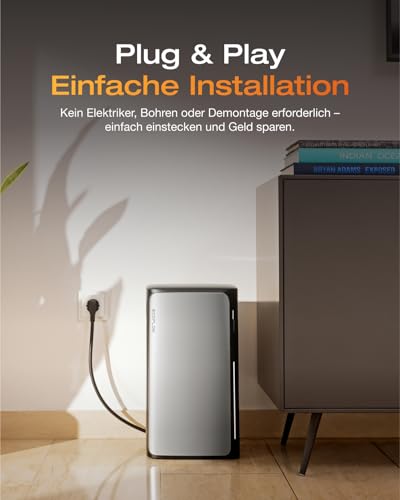 ECOFLOW STREAM AC Balkonkraftwerk mit Speicher 0% VAT, 1,92kWh Solarspeicher, 800W bidirektional, erweiterbar bis 11,52kWh, Plug&Play, IP65, Kleine Verpackungsmängel,Produkt unbenutzt(Generalüberholt) – Bild 7