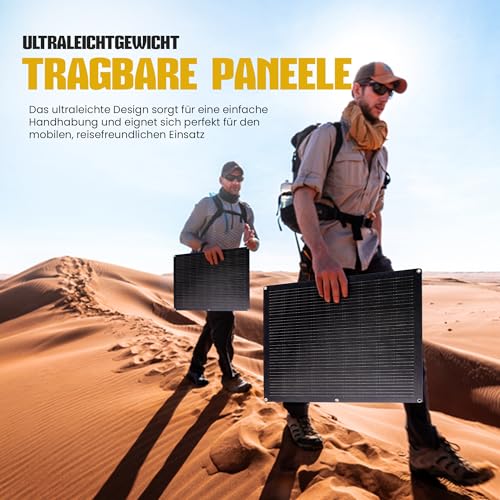 Vitavelle 880W Balkonkraftwerk Set, 8X110W ultraleichte flexible Solarpaneele – 800W WIFI-Wechselrichter, komplett Steckdose Photovoltaik-System – Bild 6