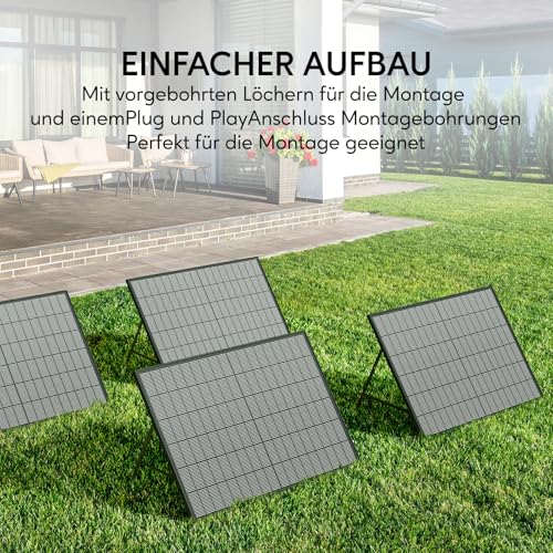 Zendure 1300W Balkonkraftwerk - Balkonkraftwerk 800W komplett Steckdose - neuester 800 Watt Wechselrichter - Solaranlage Komplettset - 500W bifaziale Solarmodule inkl. Zubehör (5m Kabel) – Bild 5