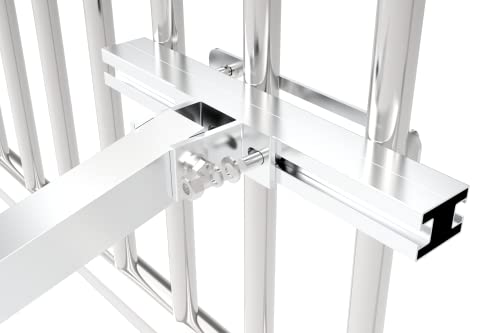 Solarsys® - Balkonkraftwerk Balkonhalterung TÜV-Zertifika Verstellbar 0°-30° Solarmodul Halterung Alu, Halterung zum Befestigen von PV Photovoltaik Solarmodul Solarpanel am Balkongeländer – Bild 7