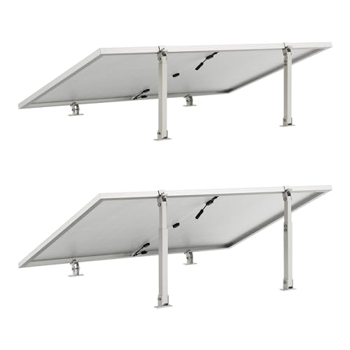 pro.tec Balkonkraftwerk mit Halterung Brusson 800 W Komplettset mit 2x400W Solaranlage mit Wechselrichter mit App und WIFI Solarmodulen 10m Kabel Photovoltaik Plug Play – Bild 6